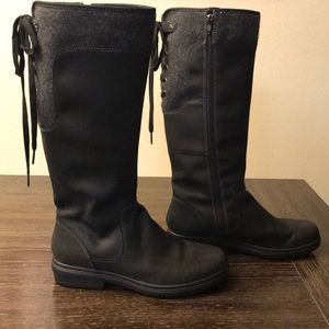 Clarks Tavoy Cedar Tall Boots Size 8